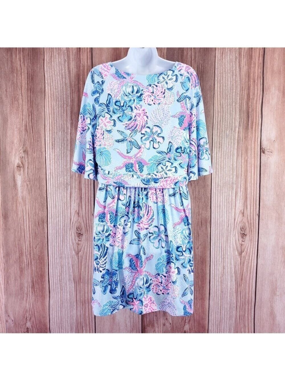 NWT Lilly Pulitzer Minka Skirted Romper Bahamas Beachcomber Womens XL 013470 - Picture 5 of 15